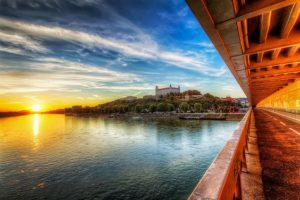 loďou po Dunaji